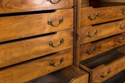 pine linen cupboard